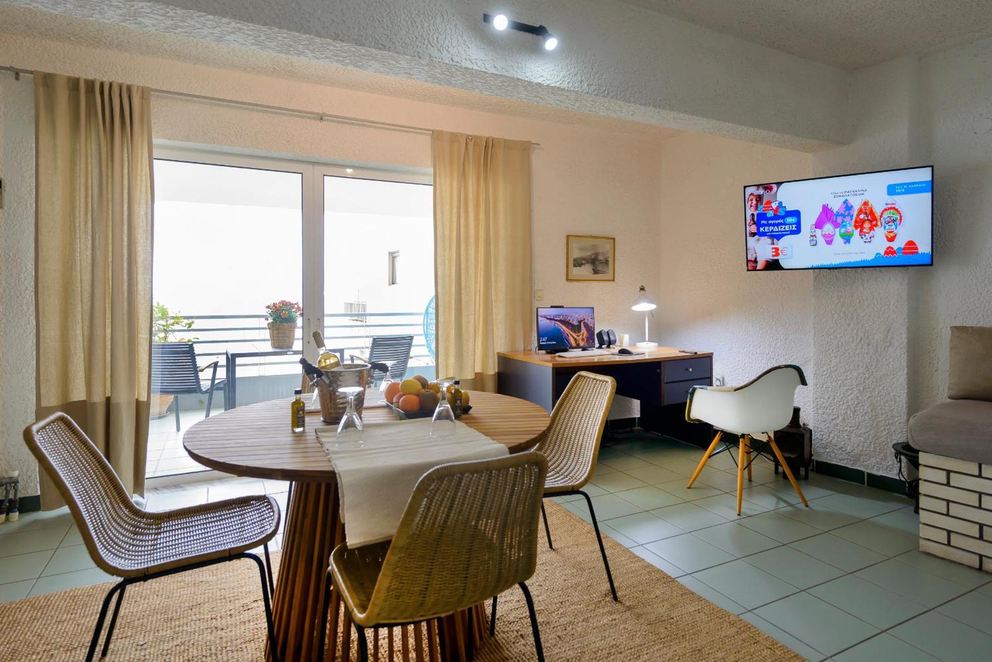 Agali 1 Mesonet In Front Of The Sea Apartment Akrogiali Exterior photo